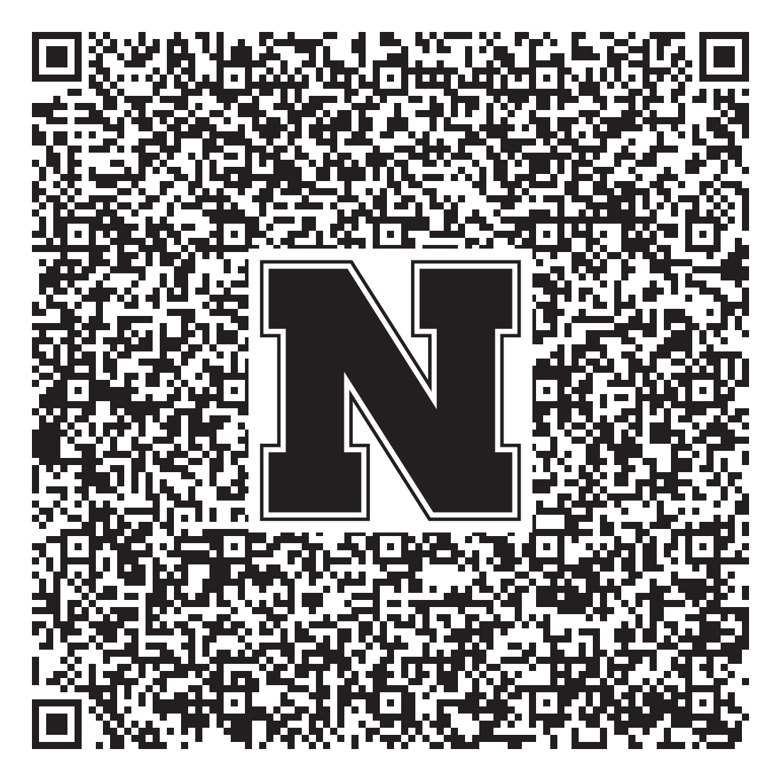 QR code linking to Tina Hallisey vcard