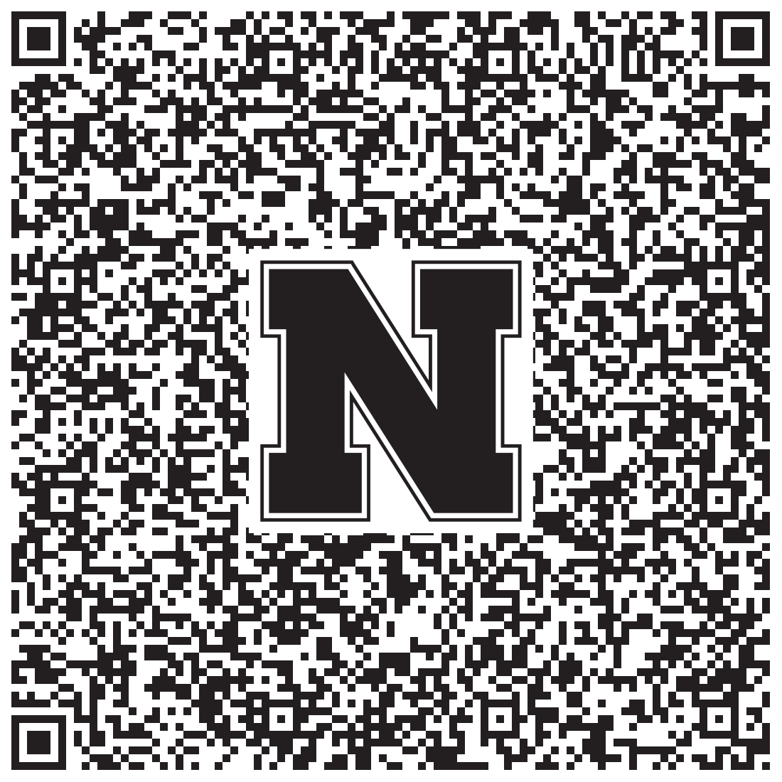 QR code linking to Ted Kooser vcard