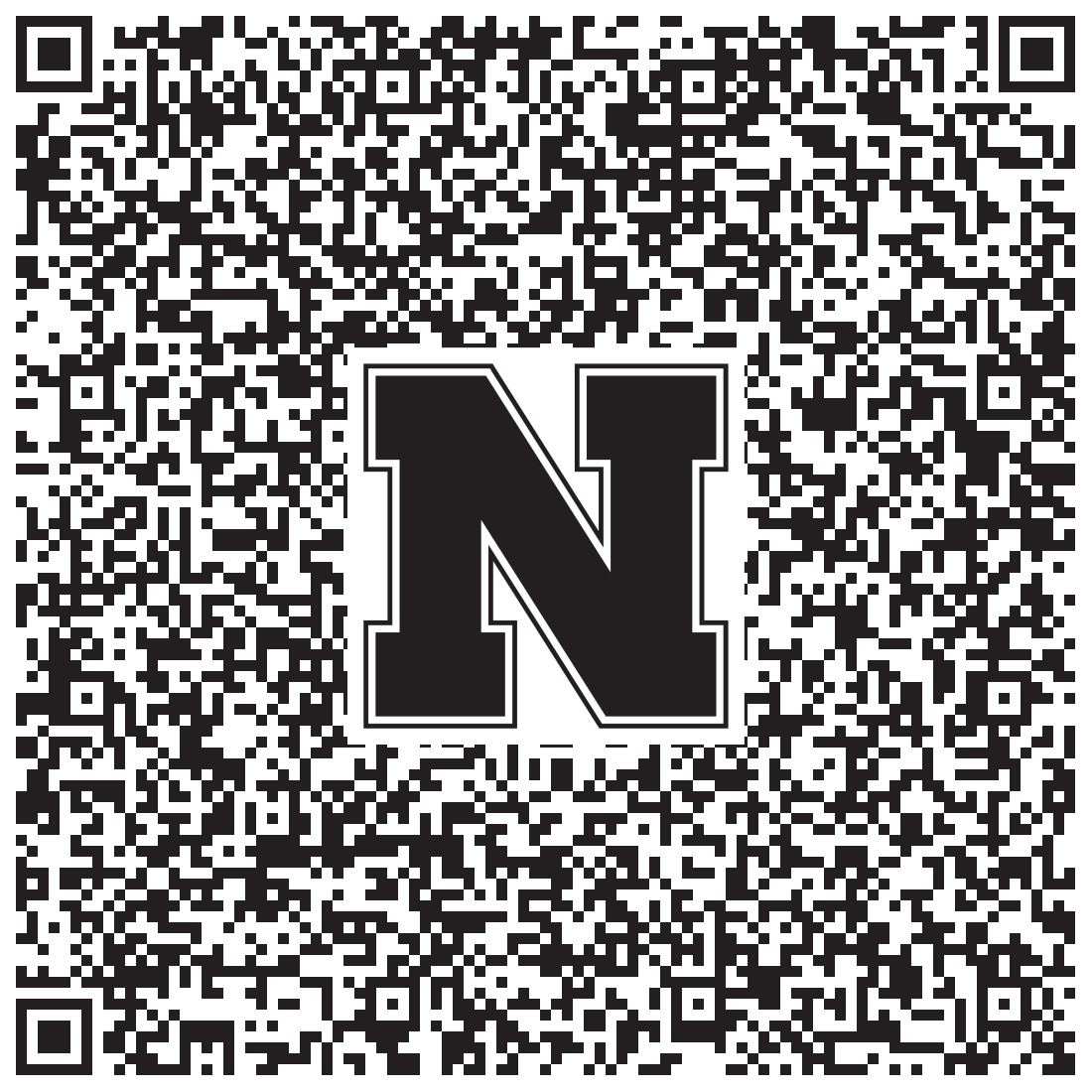 QR code linking to Theodore Tipton vcard