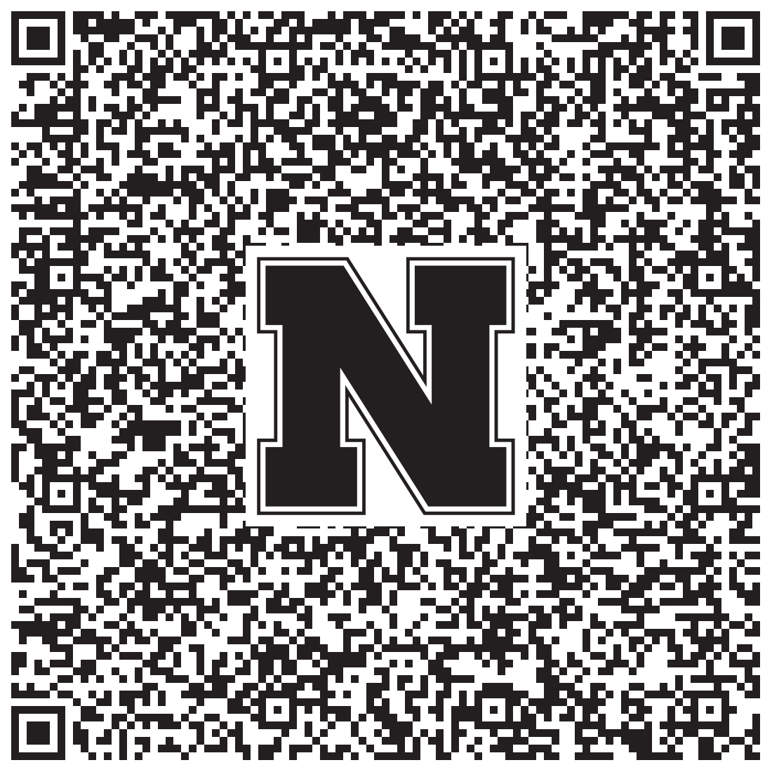 QR code linking to Upoma Guha vcard