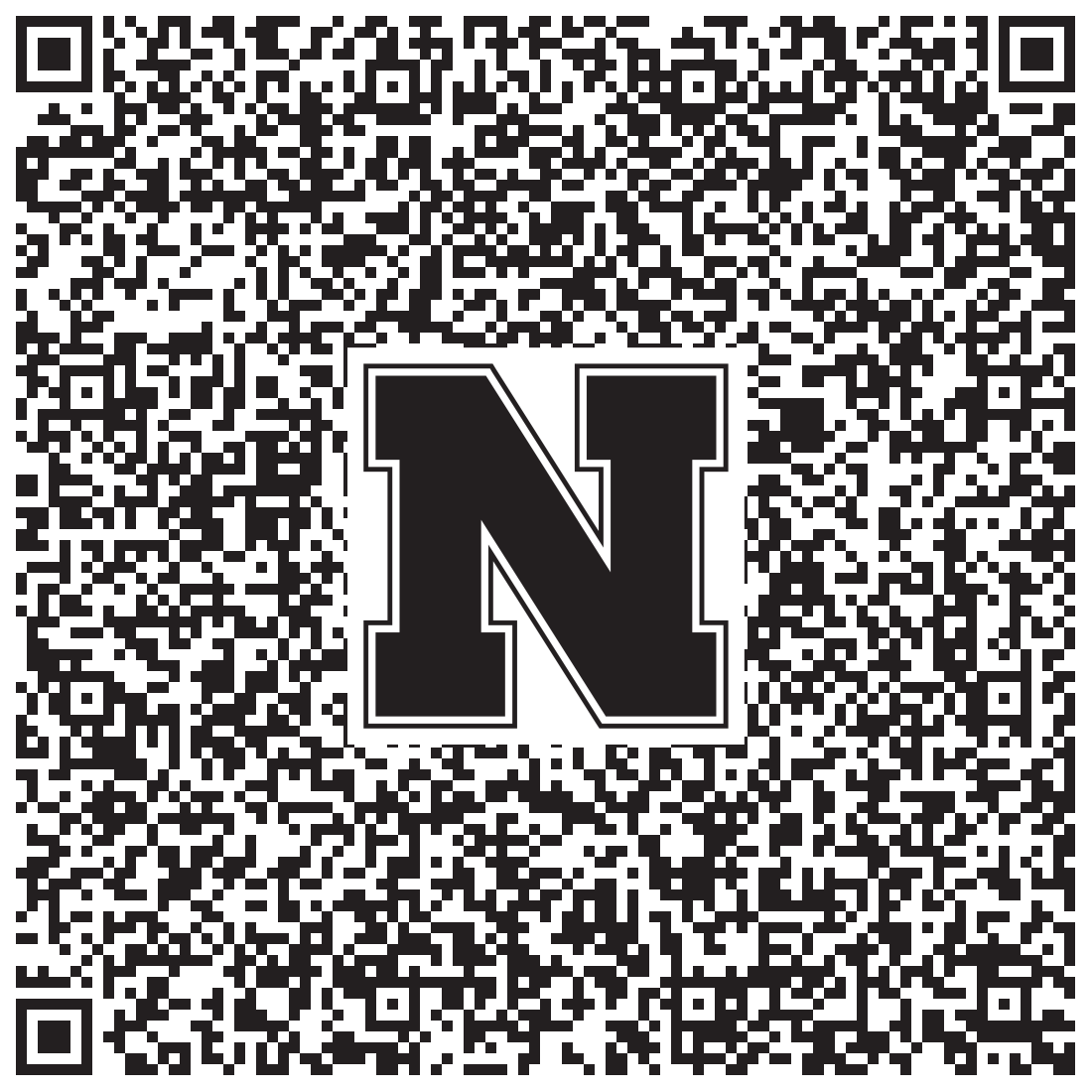 QR code linking to Vaughn Gebers vcard