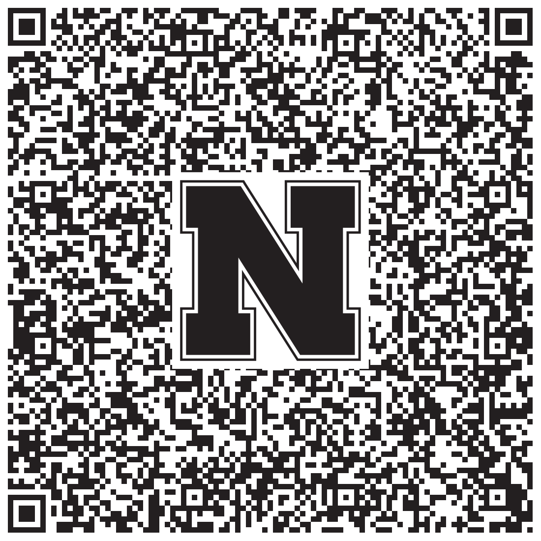 QR code linking to Yosh Ameku vcard