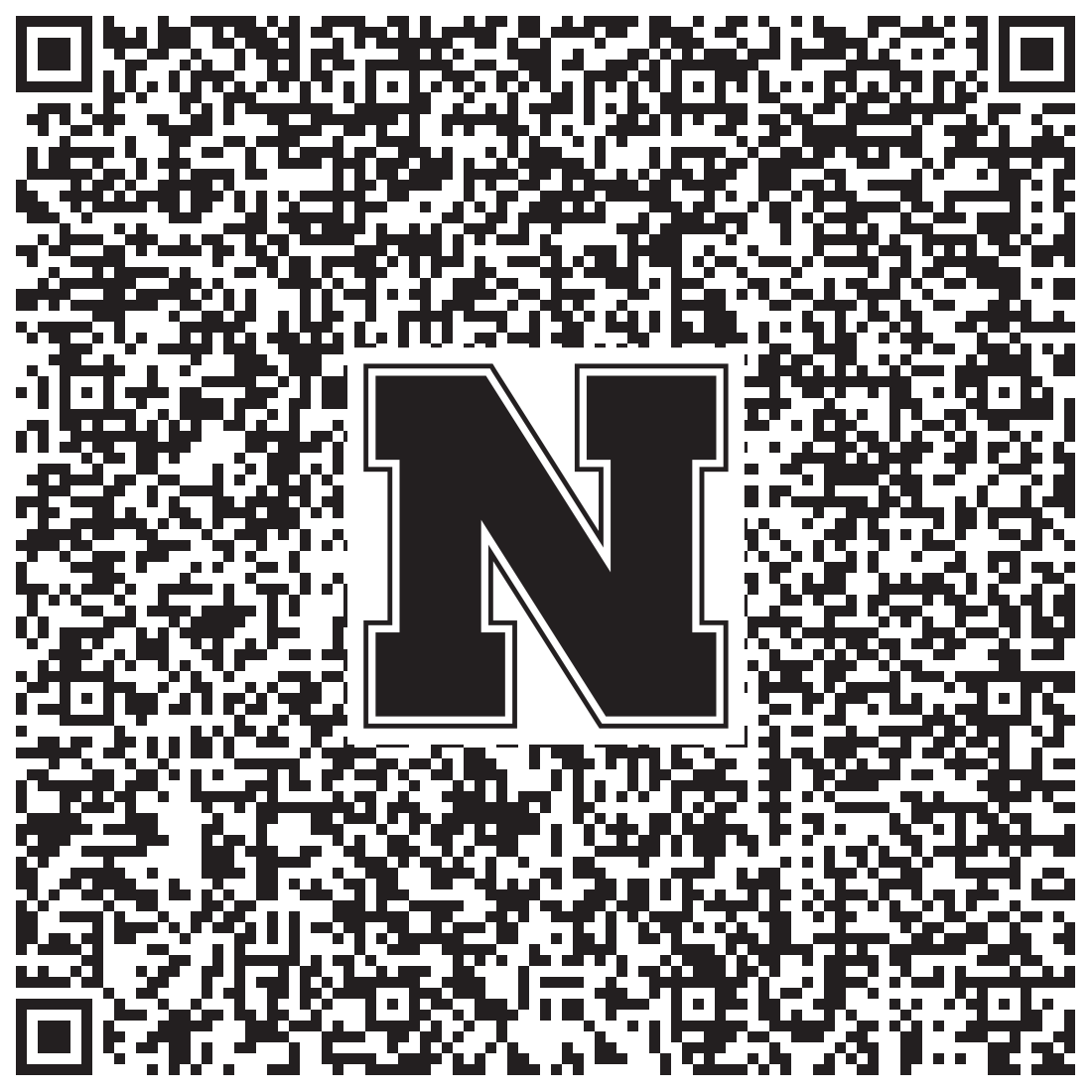 QR code linking to Yihe Huang vcard