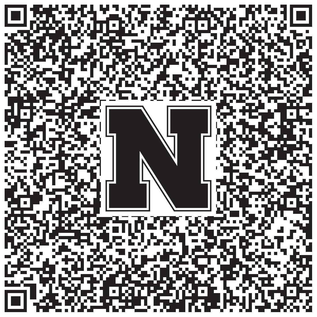 QR code linking to Zach Houser vcard