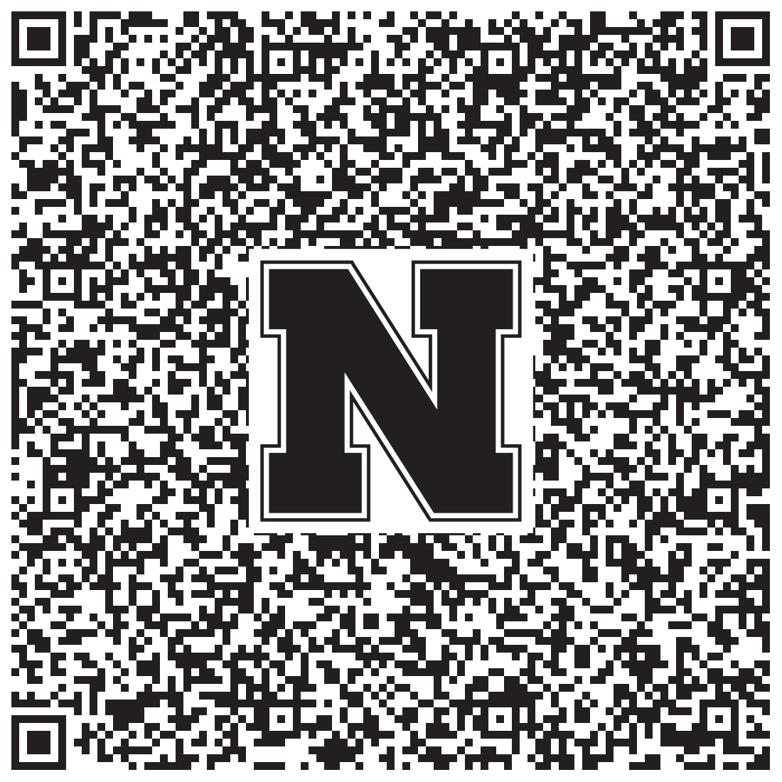 QR code linking to Zachary Peters vcard